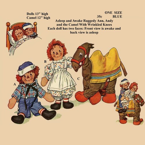 Raggedy ann andy - &, ann,
